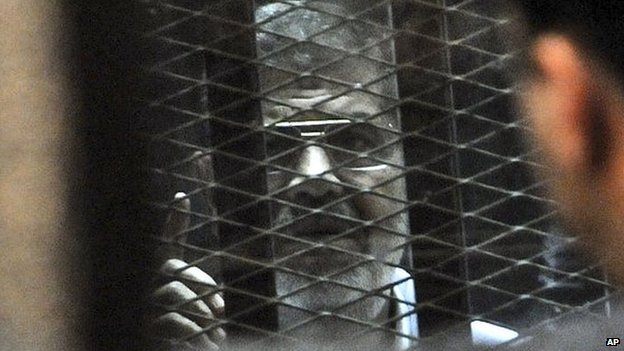 مظاہرین کے قتل مقدمہ ‘مرسی کی عدالت میں پیشی